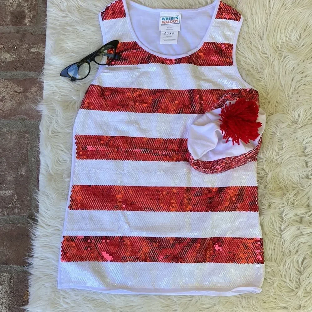 EUC Spirits Wenda Where’s Waldo ? Adult Size S - Picture 6 of 8